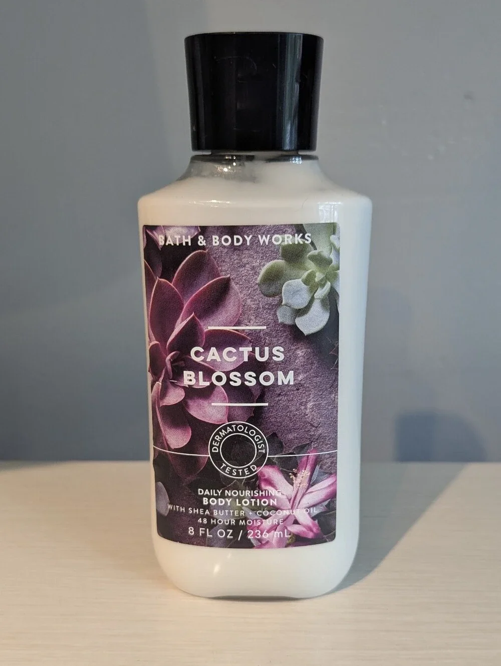Bath & Body Works Cactus Blossom Lotion - White & Purple Label